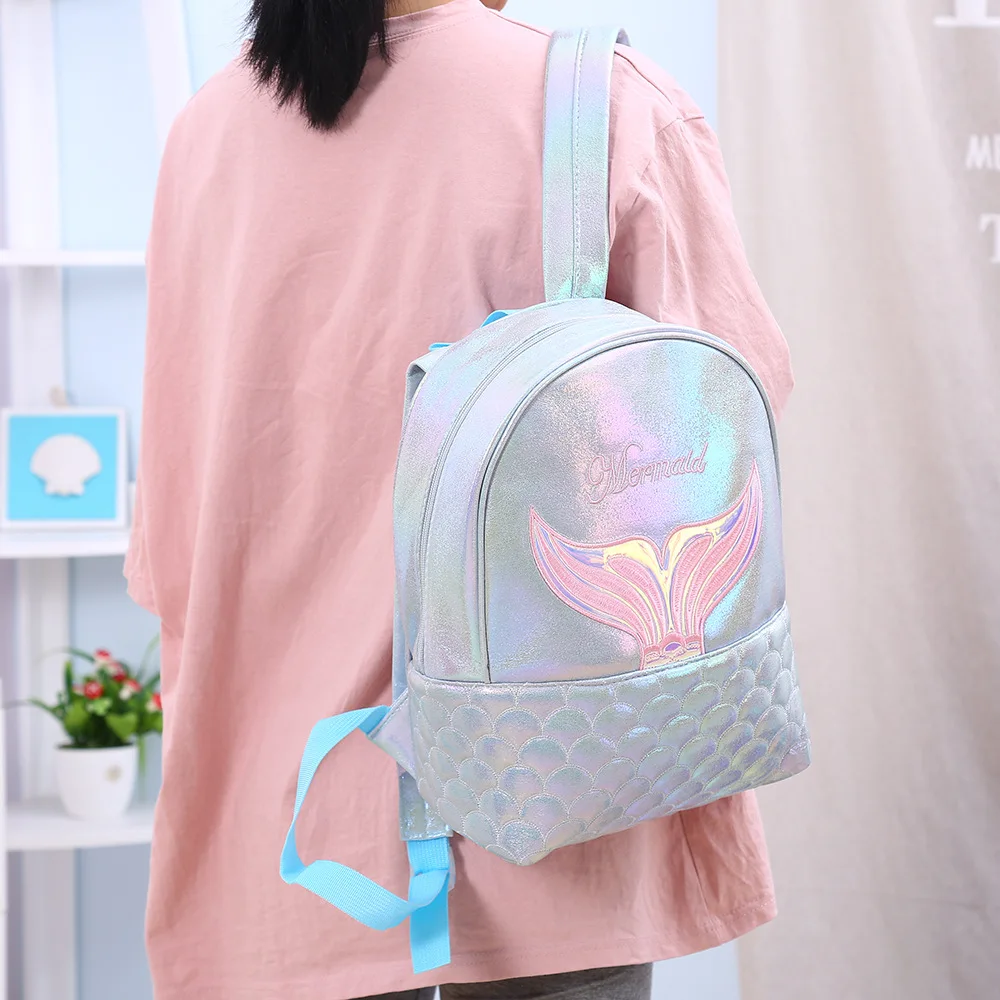 Hologram Laser Women Leather Backpack Mermaid Tail Student Schoolbags For Teenager Girl Fashion Mini Travel Shoulder Bag
Hologram Laser Women Leather Backpack Mermaid Tail Student Schoolbags For Teenager Girl Fashion Mini Travel Shoulder Bag