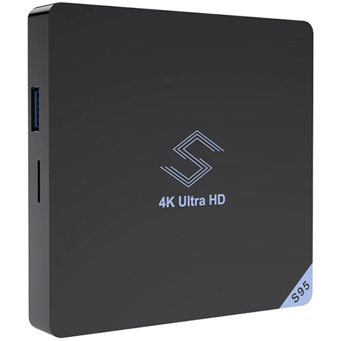 S95 Android 8.1 TV BoxAmlogic 4GB LPDDR4 + 32GB S905X2 2.4GHz + 5.8 GHz WiFi BT4.0 Support 4K HD H.265 Set Top Box Media Player
S95 Android 8.1 TV BoxAmlogic 4GB LPDDR4 + 32GB S905X2 2.4GHz + 5.8 GHz WiFi BT4.0 Support 4K HD H.265 Set Top Box Media Player