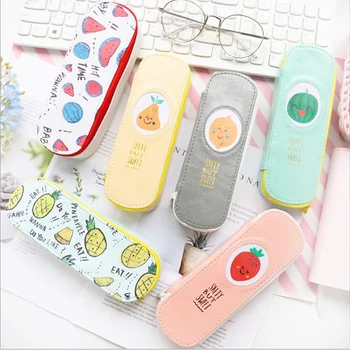 Pencil Case Leather Fruit Large Capacity Men and Women Planner Other Pencil Bag Schools Offices Gift School Supplies
Pencil Case Leather Fruit Large Capacity Men and Women Planner Other Pencil Bag Schools Offices Gift School Supplies