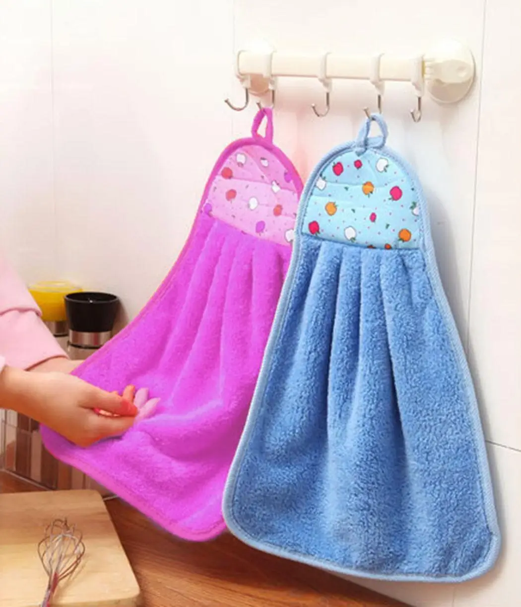 2019 New towel 3 Colors Kitchen Hand Cleaning Hanging Towel Microfiber Toddler Soft Wipe Hanging Kid Child Towel Kitchen tool
2019 New towel 3 Colors Kitchen Hand Cleaning Hanging Towel Microfiber Toddler Soft Wipe Hanging Kid Child Towel Kitchen tool
