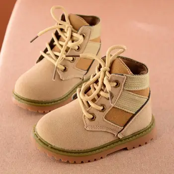 New Autumn Winter Children Kids Boots Casual Flat Girls Boys New Martin Boots Flat Kids Winter Leather Army Shoes
New Autumn Winter Children Kids Boots Casual Flat Girls Boys New Martin Boots Flat Kids Winter Leather Army Shoes