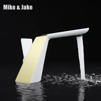 white gold brass basin faucet bathroom hot and cold single handle faucet basin sink crane bathroom tap 
white gold brass basin faucet bathroom hot and cold single handle faucet basin sink crane bathroom tap