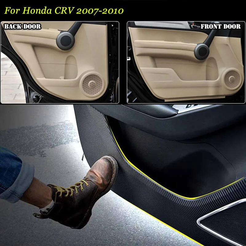 4pcs New Interior Carbon Fiber Doors Side Edge Anti-kick Protection Pad Sticker For Honda CRV 2007-2010
4pcs New Interior Carbon Fiber Doors Side Edge Anti-kick Protection Pad Sticker For Honda CRV 2007-2010