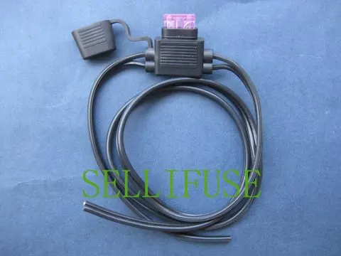 SL-709JE (SPT-2 18AWG) In-Line Blade Fuse Holder/ Splash-Waterproof Auto Fuse Holder for ATO Style Blade Fuse Rohs
SL-709JE (SPT-2 18AWG) In-Line Blade Fuse Holder/ Splash-Waterproof Auto Fuse Holder for ATO Style Blade Fuse Rohs