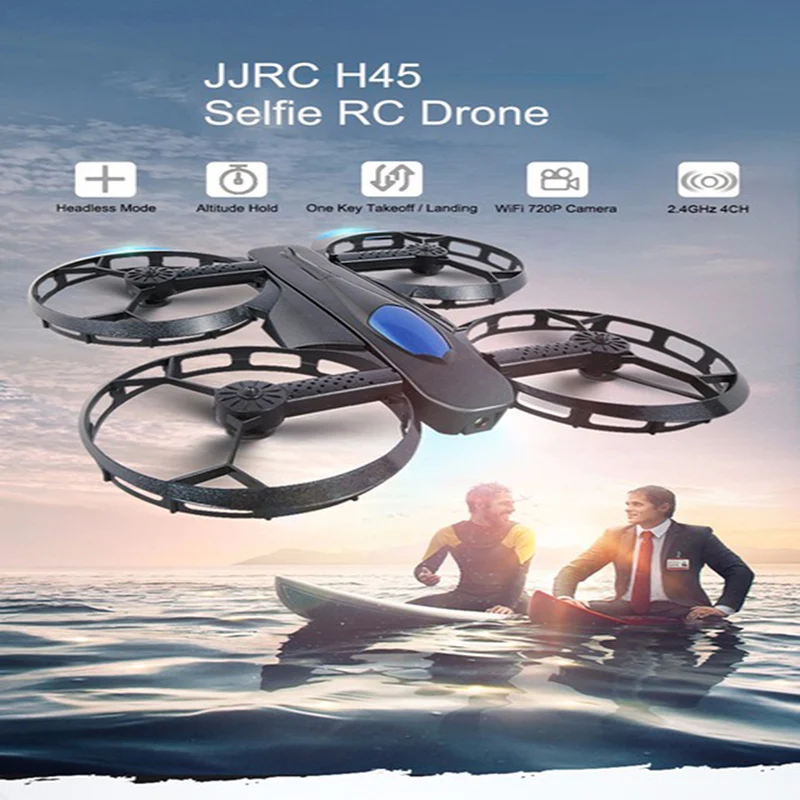 2018 JJRC H45 колесо тележки-Форма 720P Wi-Fi FPV Карманный Дрон для селфи с высоким режим