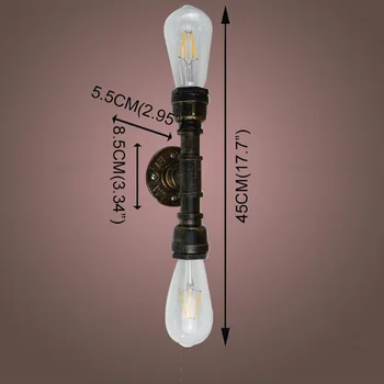 e27 lamp holder Creative American Village Loft Industrial Edison Style Vintage Wall Light Lamp Retro Water Pipe Lamp Sconce AA
e27 lamp holder Creative American Village Loft Industrial Edison Style Vintage Wall Light Lamp Retro Water Pipe Lamp Sconce AA
