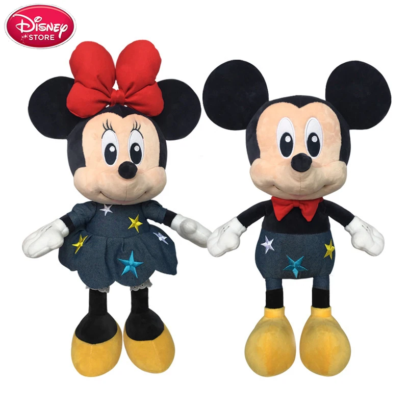 Игрушки Disney Микки Маус и Минни плюшевые игрушки куклы мягкие животные для детей