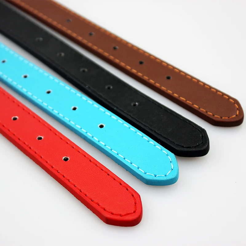 Dog Collar Dogness Leather Solid Breakaway Dog Collars For Small Dogs Puppy Leash Collars For Meium Large Dog Products (10)