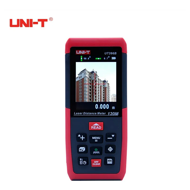 Professional Laser Distance Meters UNI-T UT396B 120M Laser Range finder Digital range finder Measure Area/volume Tool
Professional Laser Distance Meters UNI-T UT396B 120M Laser Range finder Digital range finder Measure Area/volume Tool