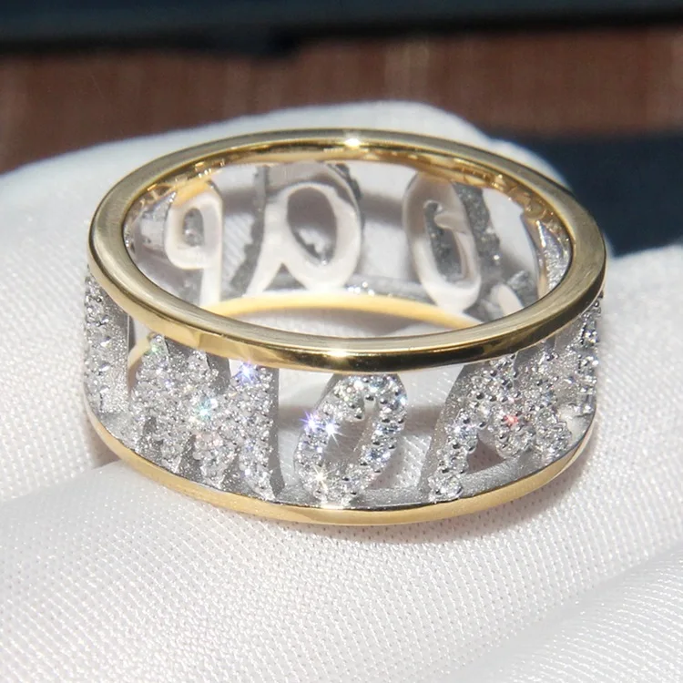 High Quality 925 Sterling Silver Brand Ring Luxury AAA Zircon Hollow Out Letter Rings for Women Monaco Fashion Jewelry DJR084
High Quality 925 Sterling Silver Brand Ring Luxury AAA Zircon Hollow Out Letter Rings for Women Monaco Fashion Jewelry DJR084