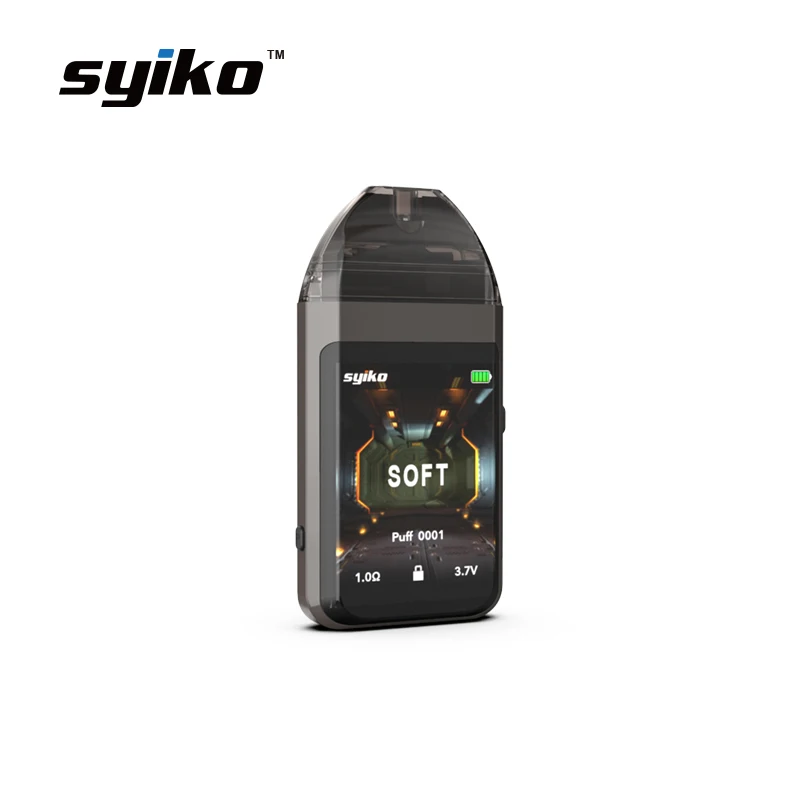 Original Syiko SE Pod Electronic Cigarette Kit For Starter 2.0 inch Touch Screen 2ml 1.5ohm Pod Cartridge E Cigarettes
Original Syiko SE Pod Electronic Cigarette Kit For Starter 2.0 inch Touch Screen 2ml 1.5ohm Pod Cartridge E Cigarettes