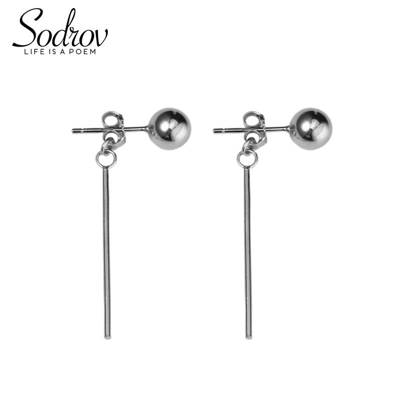 SODROV Drop Earrings 925 Sterling Silver Simple Round Earrings Fashion Gifts Women's Geometric Fine Jewelry HE012
SODROV Drop Earrings 925 Sterling Silver Simple Round Earrings Fashion Gifts Women's Geometric Fine Jewelry HE012