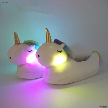 Unicorn Slippers Licorne Led Bed White Flats Winter Warm Wing Plush 2019 Adult Cartoon Women Unisex Home Indoor Shoes Light Cute
Unicorn Slippers Licorne Led Bed White Flats Winter Warm Wing Plush 2019 Adult Cartoon Women Unisex Home Indoor Shoes Light Cute