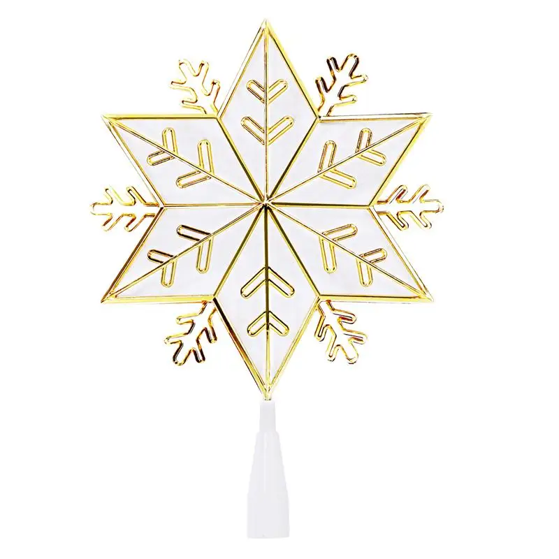 20 LEDs Christmas Tree Topper Snowflake Light Glittering Hanging Xmas Tree Topper Decoration Home Ornament With US Plug
20 LEDs Christmas Tree Topper Snowflake Light Glittering Hanging Xmas Tree Topper Decoration Home Ornament With US Plug