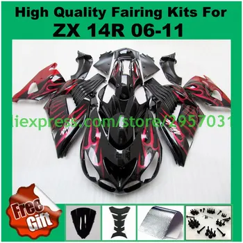 Free screws+gifts Red Flames Black for KAWASAKI Ninja ZX14R ZZR1400 06 07 Injection mold 2006-2011 ZX 14R 06 07 2006 2007
Free screws+gifts Red Flames Black for KAWASAKI Ninja ZX14R ZZR1400 06 07 Injection mold 2006-2011 ZX 14R 06 07 2006 2007
