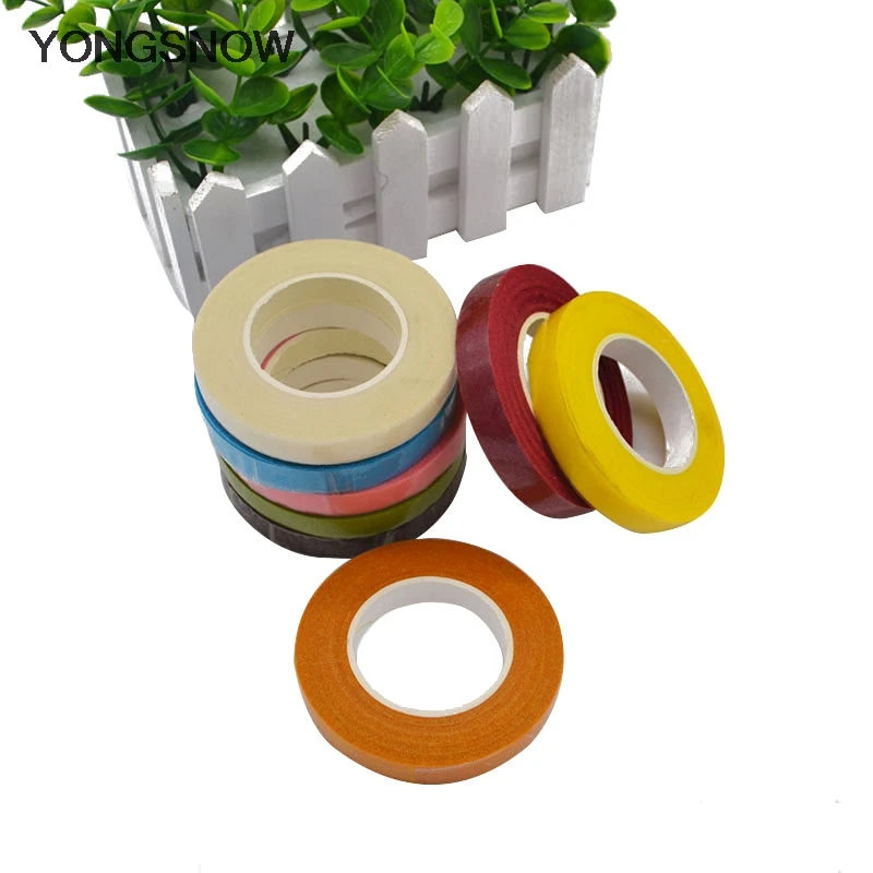 12mm*30Yards Paper Tape for Florist Accessories Florist Floral Stem Tape Artificial Flower Stamen Wrap Srcapbooking Sticker
12mm*30Yards Paper Tape for Florist Accessories Florist Floral Stem Tape Artificial Flower Stamen Wrap Srcapbooking Sticker