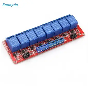 Fannyda 8 WAY Channel 5V 12V Relay Module Board Shield with Optocoupler Support High and Low Level Trigger for Arduino
Fannyda 8 WAY Channel 5V 12V Relay Module Board Shield with Optocoupler Support High and Low Level Trigger for Arduino