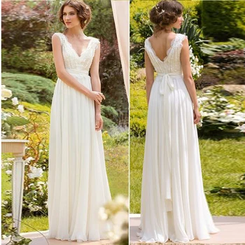 High Quality New Arrival Spring Bohemian Bridal Wedding Dress A Line Chiffon Bridal Gowns Custom Made
High Quality New Arrival Spring Bohemian Bridal Wedding Dress A Line Chiffon Bridal Gowns Custom Made