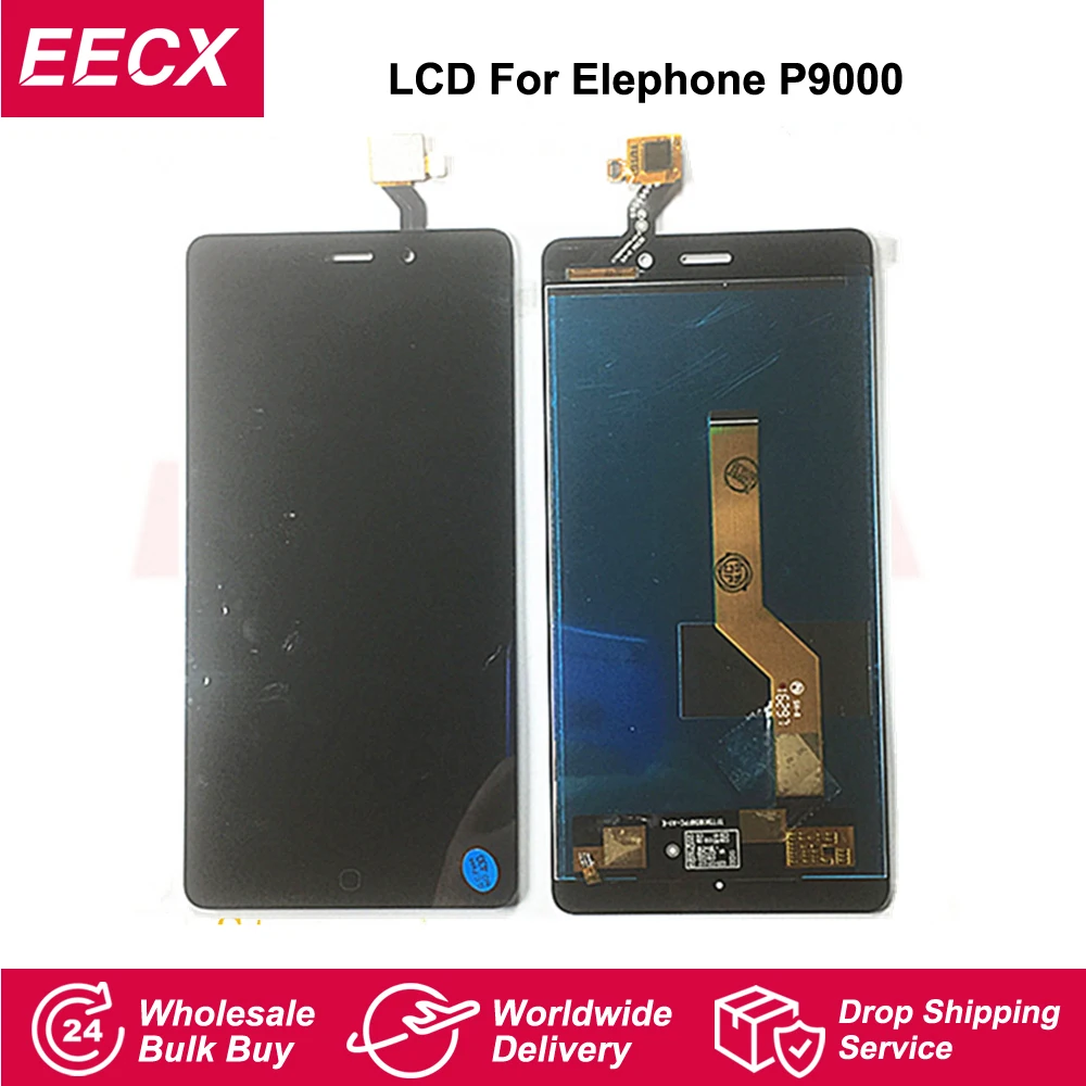 Original P9000 Display For Elephone P9000 LCD P9000D Display Screen w/ Touch Screen Digitizer Assembly LCD For ELE Phone P9000E
Original P9000 Display For Elephone P9000 LCD P9000D Display Screen w/ Touch Screen Digitizer Assembly LCD For ELE Phone P9000E