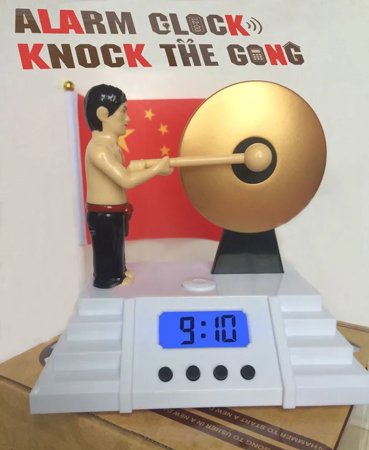 New 2015 Classic Creative Gong Alarm Clock Bruce Lee Kung Fu Digital Alarm Clock Designed For Bruce Lee Fan
New 2015 Classic Creative Gong Alarm Clock Bruce Lee Kung Fu Digital Alarm Clock Designed For Bruce Lee Fan