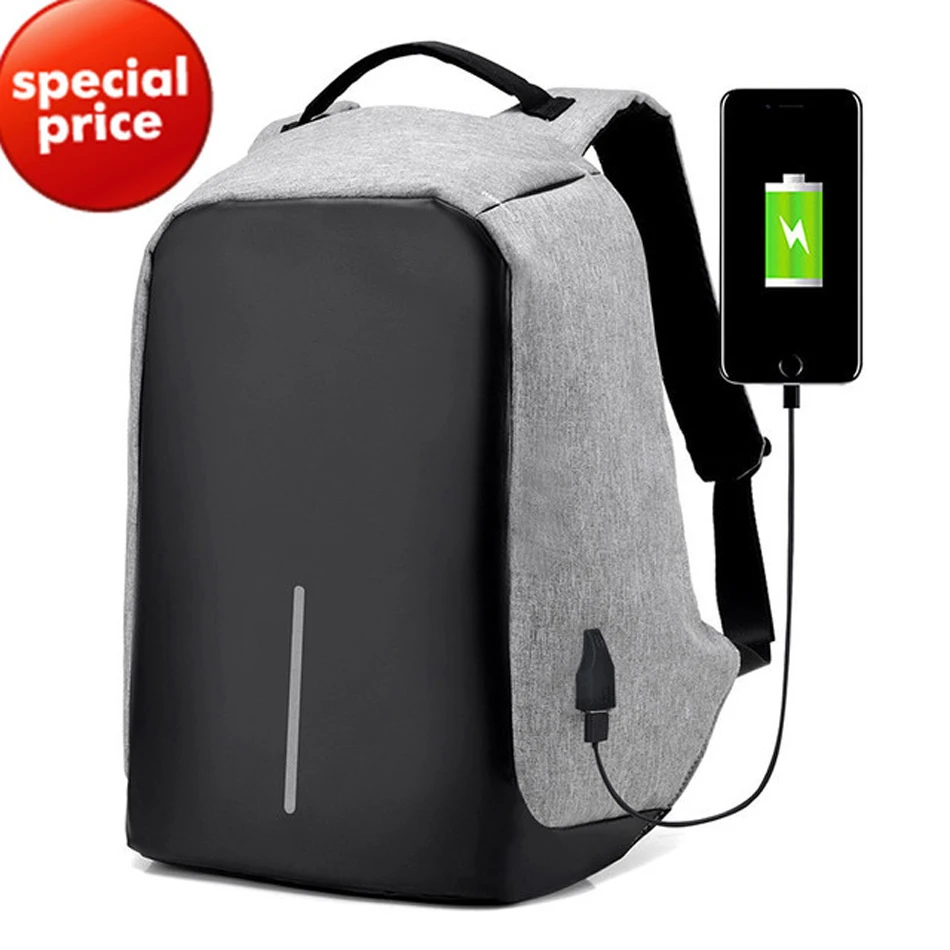 2019 laptop bag large capacity business backpack men's computer bag travel backpack USB waterproof charging anti-theft backpack
2019 laptop bag large capacity business backpack men's computer bag travel backpack USB waterproof charging anti-theft backpack