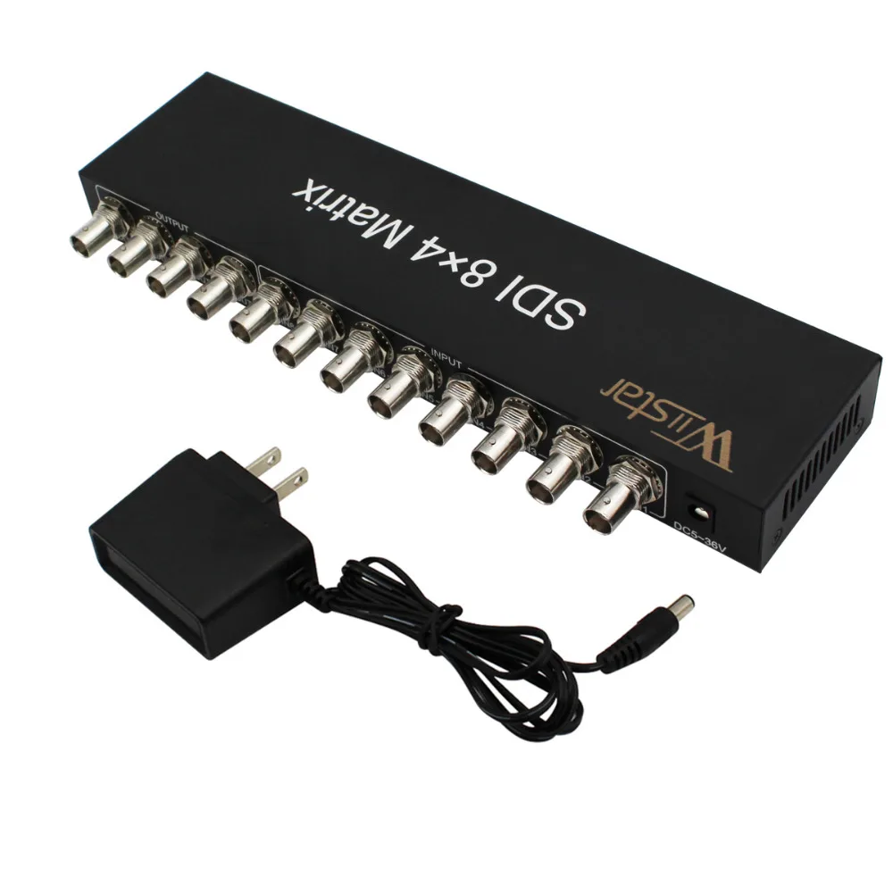 Free Shipping Retail SDI 8x4 Matrix Full-HD SD-SDI HD-SDI 3G-SDI SDI Signal Input And Output Factory Direct Sales
Free Shipping Retail SDI 8x4 Matrix Full-HD SD-SDI HD-SDI 3G-SDI SDI Signal Input And Output Factory Direct Sales