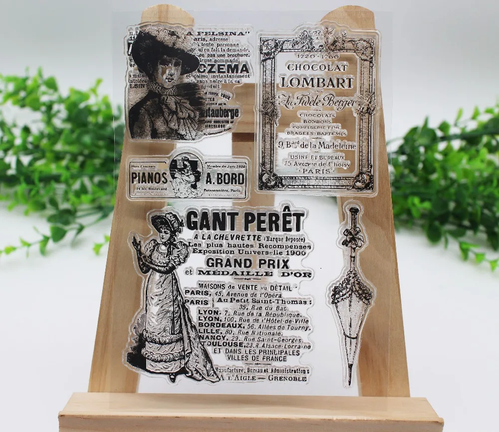 Paris Lady&Vacation Train Clear Stamps/Silicone Seals For DIY Scrapbooking photo album/Card Making/Gift Card Background Cover
Paris Lady&Vacation Train Clear Stamps/Silicone Seals For DIY Scrapbooking photo album/Card Making/Gift Card Background Cover