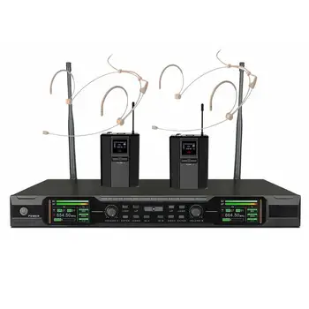 Performance Headset Microphone Wireless True Diversity UHF 2 Headworn mic Beige For church
Performance Headset Microphone Wireless True Diversity UHF 2 Headworn mic Beige For church