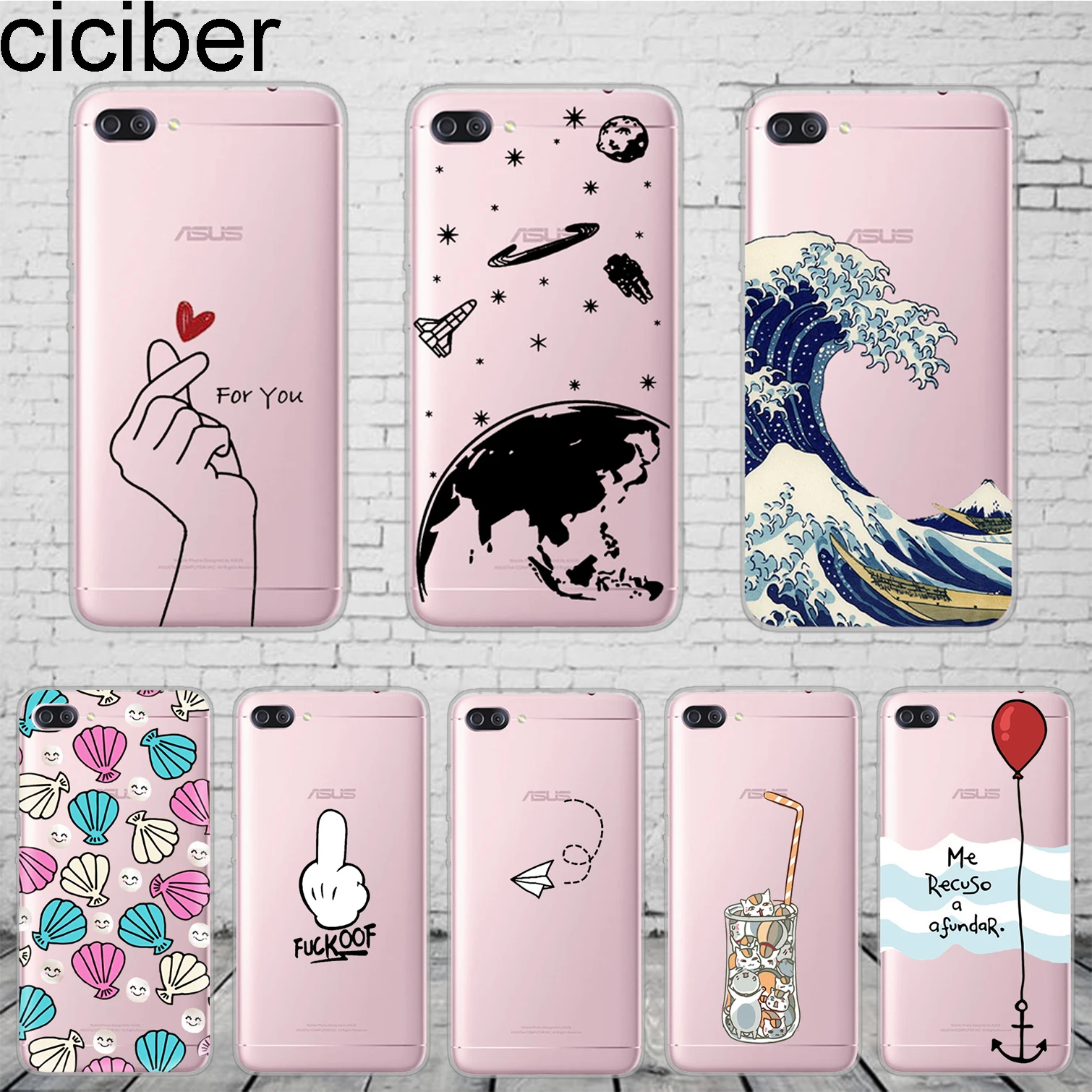 ciciber Cartoon Design Pattern Fundas For ASUS ZenFone 5 4 3 3S Max Pro Plus Laser Deluxe Selfie Z Q Lite Phone Case SiliconeTPU
ciciber Cartoon Design Pattern Fundas For ASUS ZenFone 5 4 3 3S Max Pro Plus Laser Deluxe Selfie Z Q Lite Phone Case SiliconeTPU