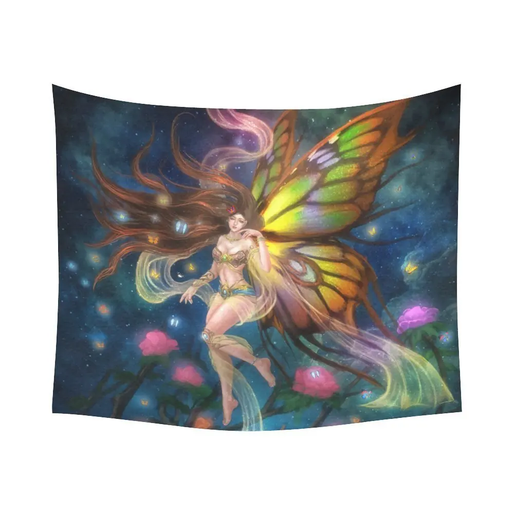 Fantasy Fairy Home Decor Wall Art, Japan Anime Butterfly Girl Tapestry Wall Hanging Art Sets
Fantasy Fairy Home Decor Wall Art, Japan Anime Butterfly Girl Tapestry Wall Hanging Art Sets