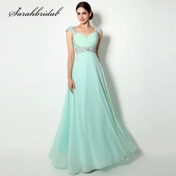 Charming Prom Dresses Long Sweetheart Crystal Beaded Backless Floor Length Chiffon Sequins Lace Up Party Evening Gowns SD179
Charming Prom Dresses Long Sweetheart Crystal Beaded Backless Floor Length Chiffon Sequins Lace Up Party Evening Gowns SD179