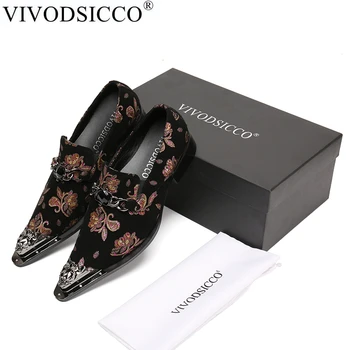 VIVODSICCO Men Oxfords Shoes Luxury Wedding Dress Italian Shoes Men Suede Leather Pointed Toe Party Formal Shoes Mocassin Homme
VIVODSICCO Men Oxfords Shoes Luxury Wedding Dress Italian Shoes Men Suede Leather Pointed Toe Party Formal Shoes Mocassin Homme