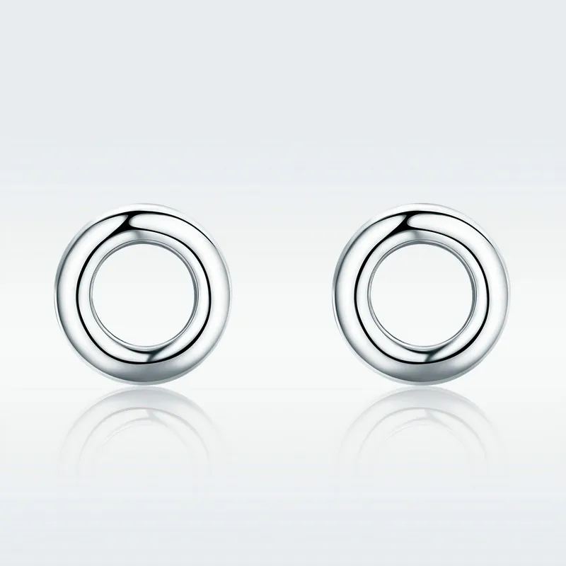 BISAER 925 Sterling Silver Earrings Simple Minimalist Round Stud Earrings for Women Silver Brincos Fashion DIY Jewerly GXE349
BISAER 925 Sterling Silver Earrings Simple Minimalist Round Stud Earrings for Women Silver Brincos Fashion DIY Jewerly GXE349