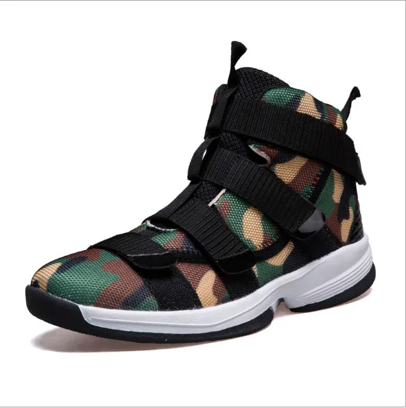 New high men's shock absorption basketball shoes Korean version of the trend of large size couples sports shoes boots
New high men's shock absorption basketball shoes Korean version of the trend of large size couples sports shoes boots