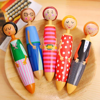 Cartoon Doll Design Ballpoint Pen School Rewards Supplies Students Kawaii Blue Ink Rollerball Big Writing Pen Stationery Kid Toy
Cartoon Doll Design Ballpoint Pen School Rewards Supplies Students Kawaii Blue Ink Rollerball Big Writing Pen Stationery Kid Toy