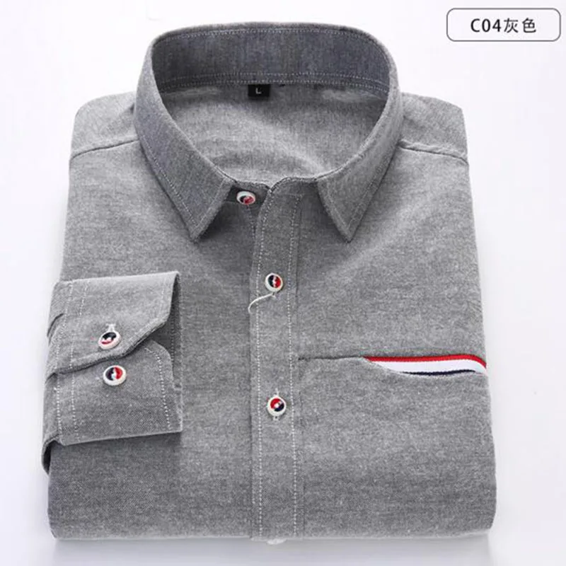 Men Long Sleeve Turn-down Collar Shirts Camisa,Pure Cotton Oxford Comfortable Breathable Slim Fit Solid Color Shirts Cloth
Men Long Sleeve Turn-down Collar Shirts Camisa,Pure Cotton Oxford Comfortable Breathable Slim Fit Solid Color Shirts Cloth