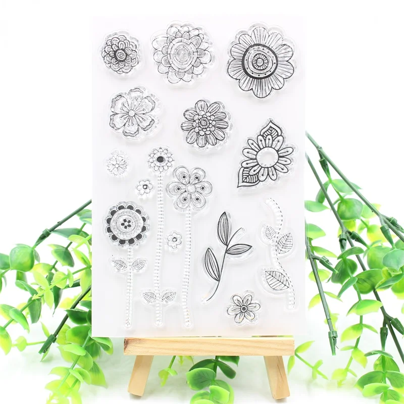 ZFPARTY Flowers Transparent Clear Silicone Stamp for DIY scrapbooking/photo album Decorative card making
ZFPARTY Flowers Transparent Clear Silicone Stamp for DIY scrapbooking/photo album Decorative card making