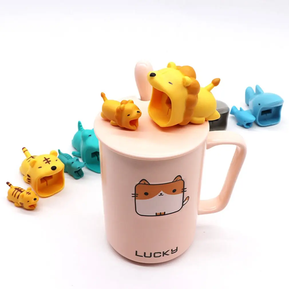 Big Cable Bite Cute Cartoon Cable Protector For iPhone Samsung USB Winder Protective Case Saver For Mouse Earphone Headphone
Big Cable Bite Cute Cartoon Cable Protector For iPhone Samsung USB Winder Protective Case Saver For Mouse Earphone Headphone