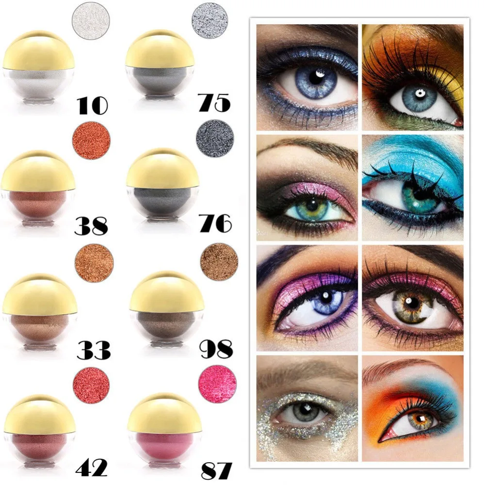 Anmas Rucci 1pc Shimmer Pearl Loose Eyeshadow Powder Cosmetic Eye Shadow Ball Pigment Makeup Shimmer Pigment
Anmas Rucci 1pc Shimmer Pearl Loose Eyeshadow Powder Cosmetic Eye Shadow Ball Pigment Makeup Shimmer Pigment