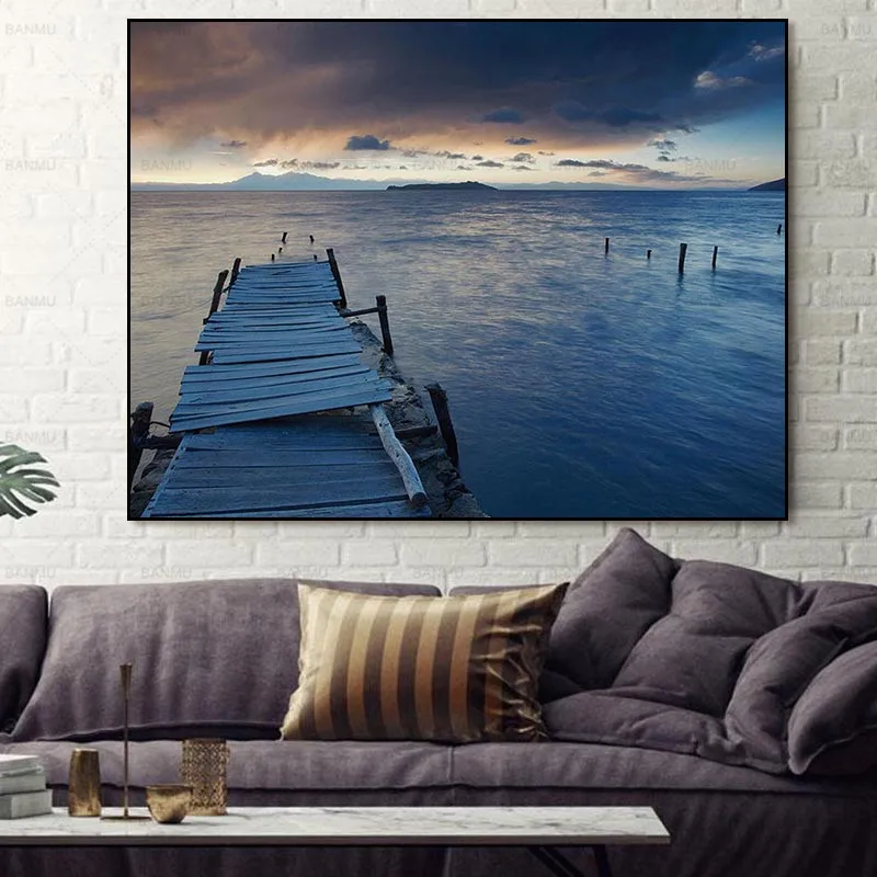 Wall poster painting Canvas Painting Pictures abstract painting art prints seascape on canvas home decoration for living room
Wall poster painting Canvas Painting Pictures abstract painting art prints seascape on canvas home decoration for living room