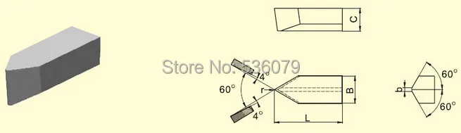 10pcs M606/JCL20-120A carbide inserts, YT15 material, one box contains 10pcs, use for cut-off tools
10pcs M606/JCL20-120A carbide inserts, YT15 material, one box contains 10pcs, use for cut-off tools