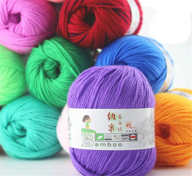 6ply Acrylic Yarnsilk protein Cotton Soft Quality Baby Yard for hand knitting Baby crochet hand knitted DIY yarn 50g
6ply Acrylic Yarnsilk protein Cotton Soft Quality Baby Yard for hand knitting Baby crochet hand knitted DIY yarn 50g