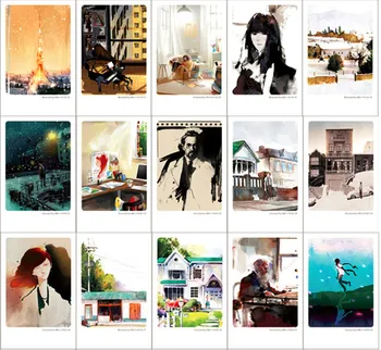 40pcs/lot Small size Fairy tale series style Tin box memory postcard set /Greeting Cards/gift cards/Christmas postcards
40pcs/lot Small size Fairy tale series style Tin box memory postcard set /Greeting Cards/gift cards/Christmas postcards