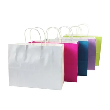 10 Pcs/lot Multifuntion Kraft Paper Bags With Handle Candy Color Recyle Shopping Package Bags Gift Bag 32*25*11cm
10 Pcs/lot Multifuntion Kraft Paper Bags With Handle Candy Color Recyle Shopping Package Bags Gift Bag 32*25*11cm