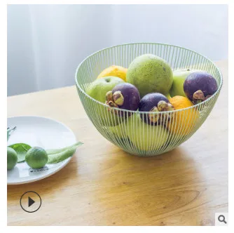 Nordic Simple Living Room Fruit Basket Household Iron Pot Storage Basket Creative Home Receiving Basket
Nordic Simple Living Room Fruit Basket Household Iron Pot Storage Basket Creative Home Receiving Basket