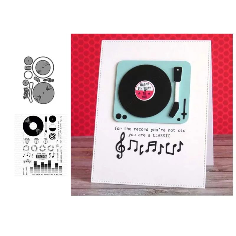Phonograph Metal Cutting Dies Stamps Stencil for DIY Scrapbooking Photo Album Embossing Decorative Craft Die
Phonograph Metal Cutting Dies Stamps Stencil for DIY Scrapbooking Photo Album Embossing Decorative Craft Die
