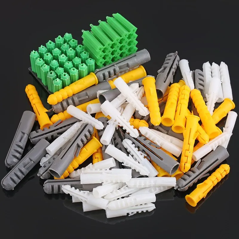 M4/M5/M6/M8/M10 Ribbed Plastic Anchor Wall Plastic Expansion Pipe Tube Wall Plugs Drywall Screw Yellow Green Gray
M4/M5/M6/M8/M10 Ribbed Plastic Anchor Wall Plastic Expansion Pipe Tube Wall Plugs Drywall Screw Yellow Green Gray
