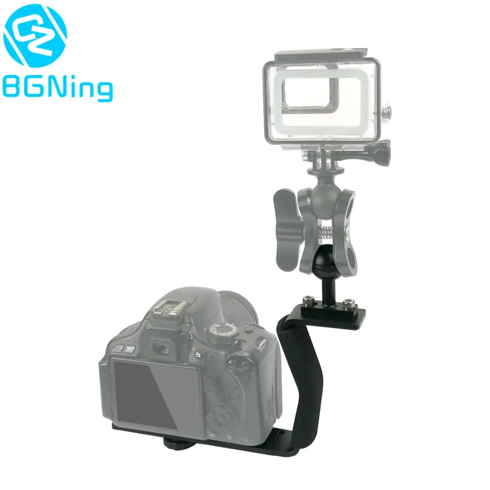 Diving Z Type Handle Mount with Base Adapter Lightweight SLR Sports Camera Single Handle Ball Support Extension Z Shape Bracket
Diving Z Type Handle Mount with Base Adapter Lightweight SLR Sports Camera Single Handle Ball Support Extension Z Shape Bracket