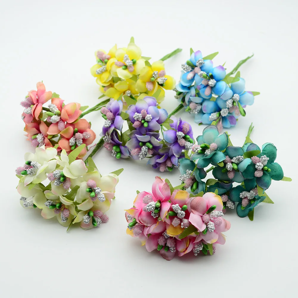 6pcs Silk cherry stamens wedding home decor accessories for christmas new Year fake diy wreath gifts Artificial flowers cheap
6pcs Silk cherry stamens wedding home decor accessories for christmas new Year fake diy wreath gifts Artificial flowers cheap
