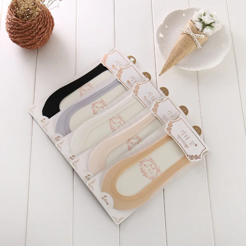 Summer women girl Silica Gel Lace Boat Socks Invisible Cotton Sole Non-slip Antiskid Slippers Anti-Slip Sock 2pair=4pcs ws7410
Summer women girl Silica Gel Lace Boat Socks Invisible Cotton Sole Non-slip Antiskid Slippers Anti-Slip Sock 2pair=4pcs ws7410